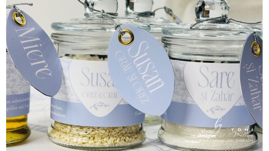 Set prima băiță după botez Safari Blue Jungle Ritualul blând al apei pentru băieți 27